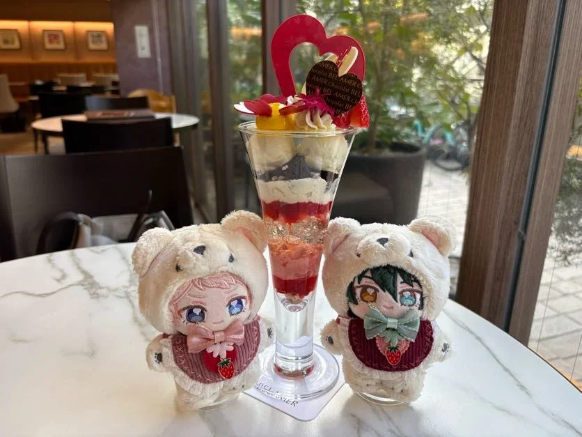 シーズナルパフェもとても美味しいです！