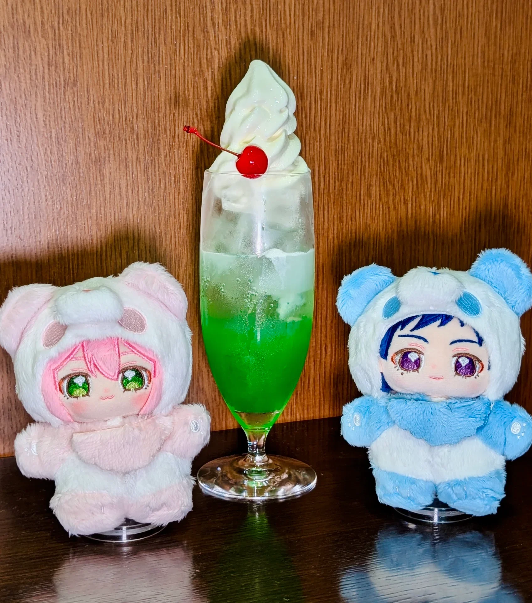 クリームソーダもフォトジェニックな仕上がり