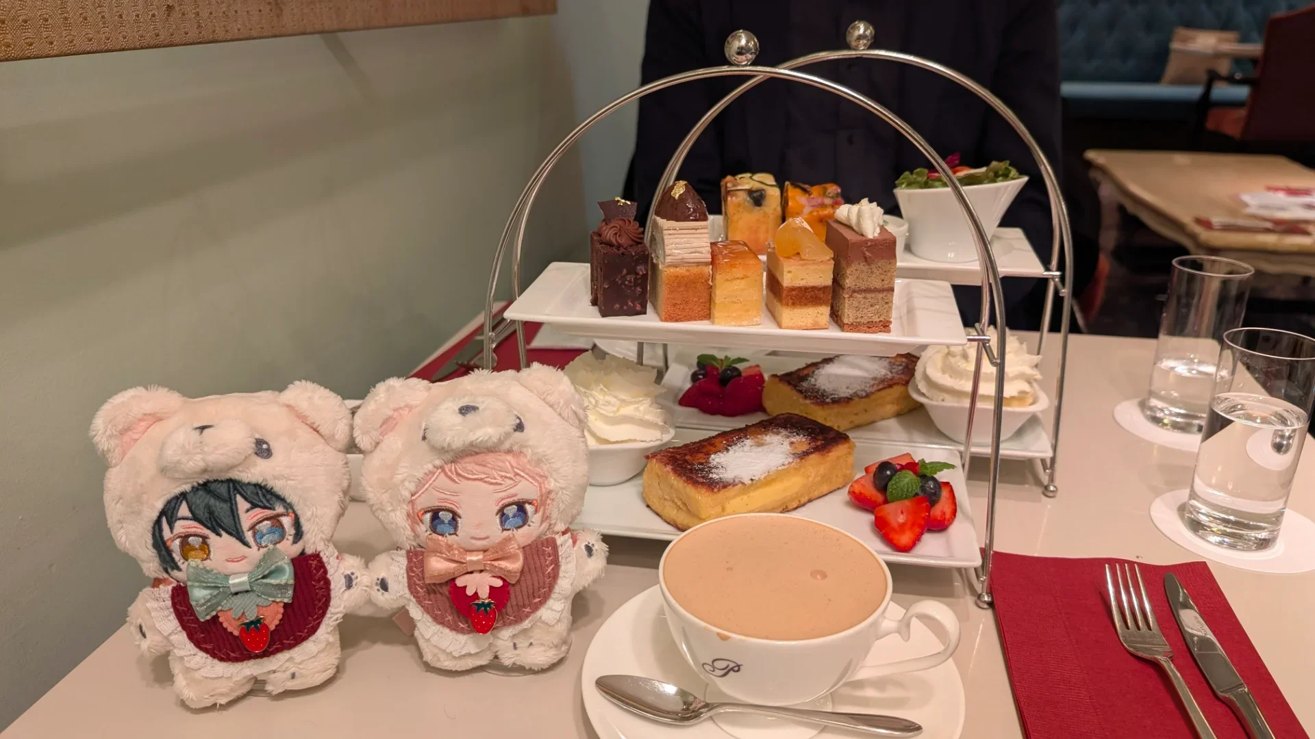 ぬいとも、一人でも、二人でも、癒されたくて何度も通ってます