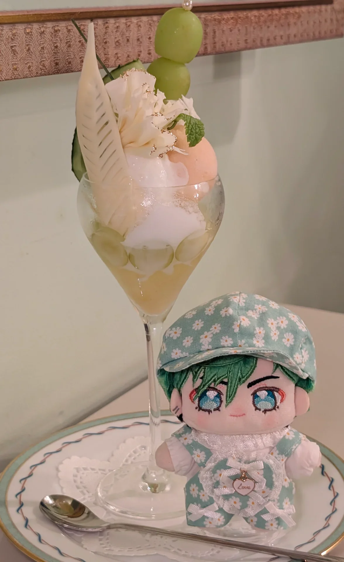 時期によっては、季節のフルーツを使ったパフェもあります！