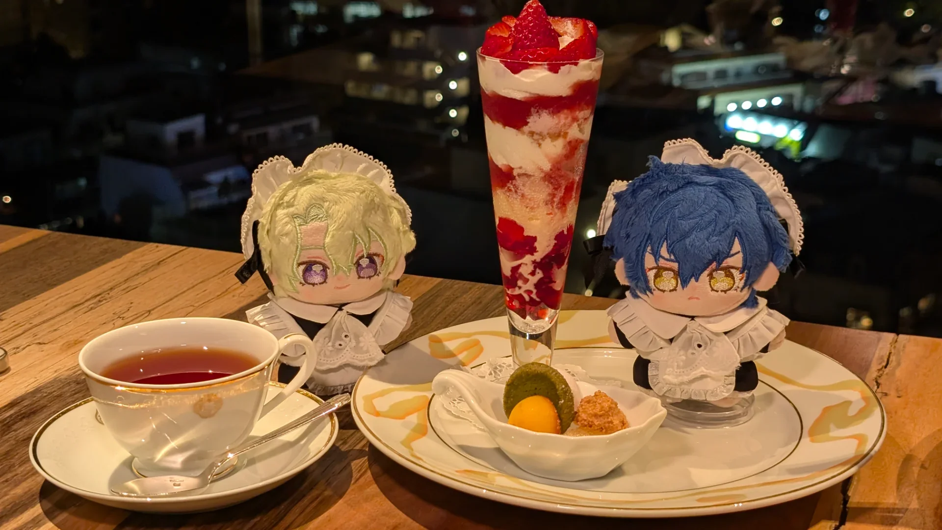 ドリンクセットでゆったりと