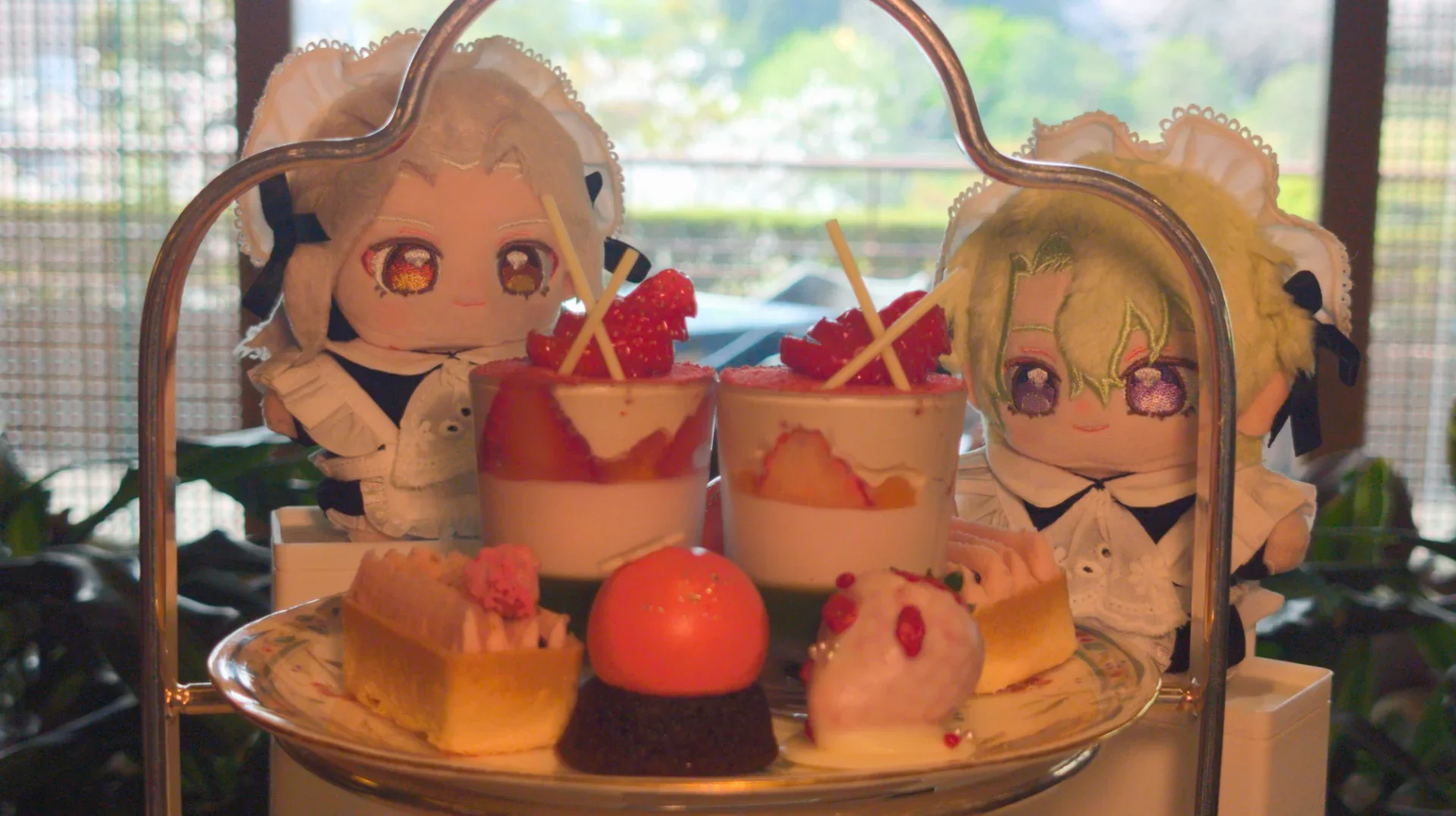 ぬい達もうっとりと見つめています