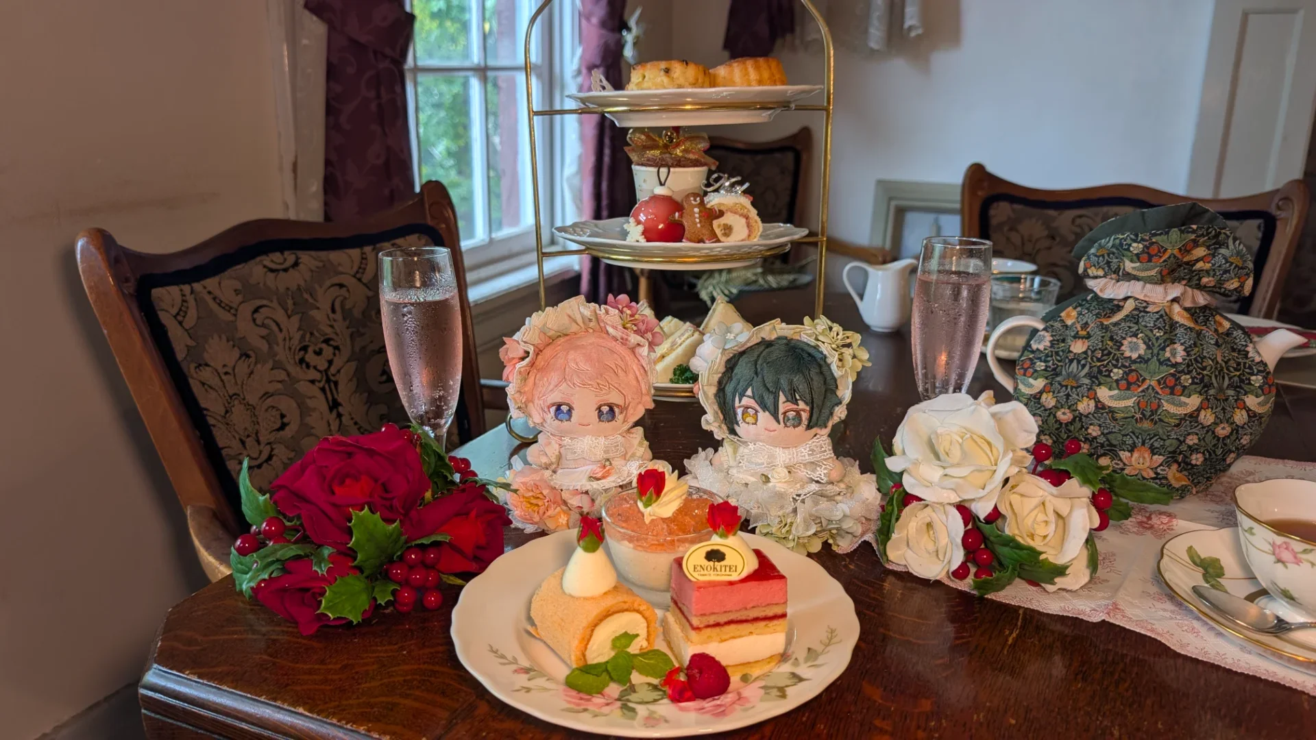 衣装チェンジも個室なら楽々