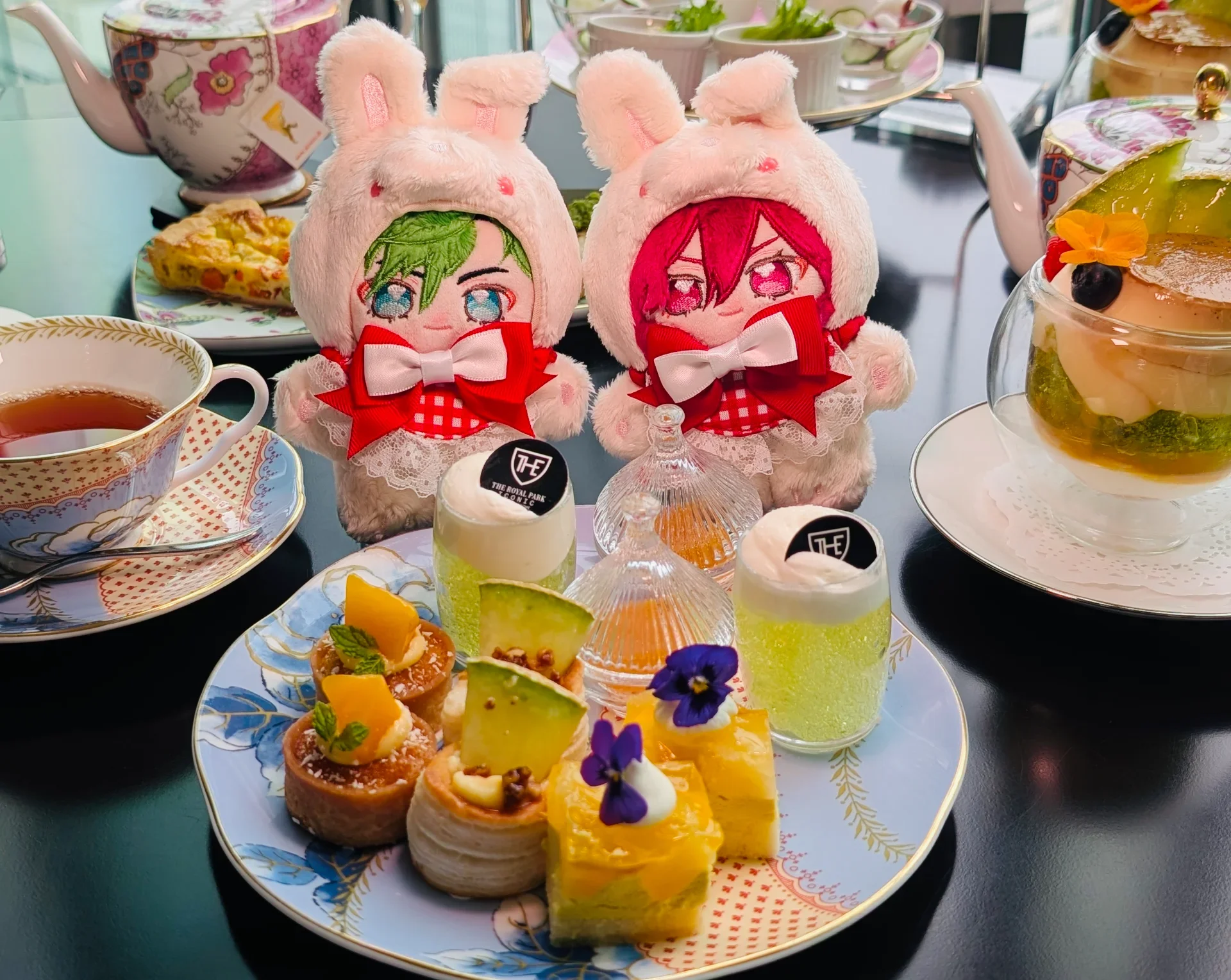 一つ一つのスイーツが美しく繊細で美味しいです