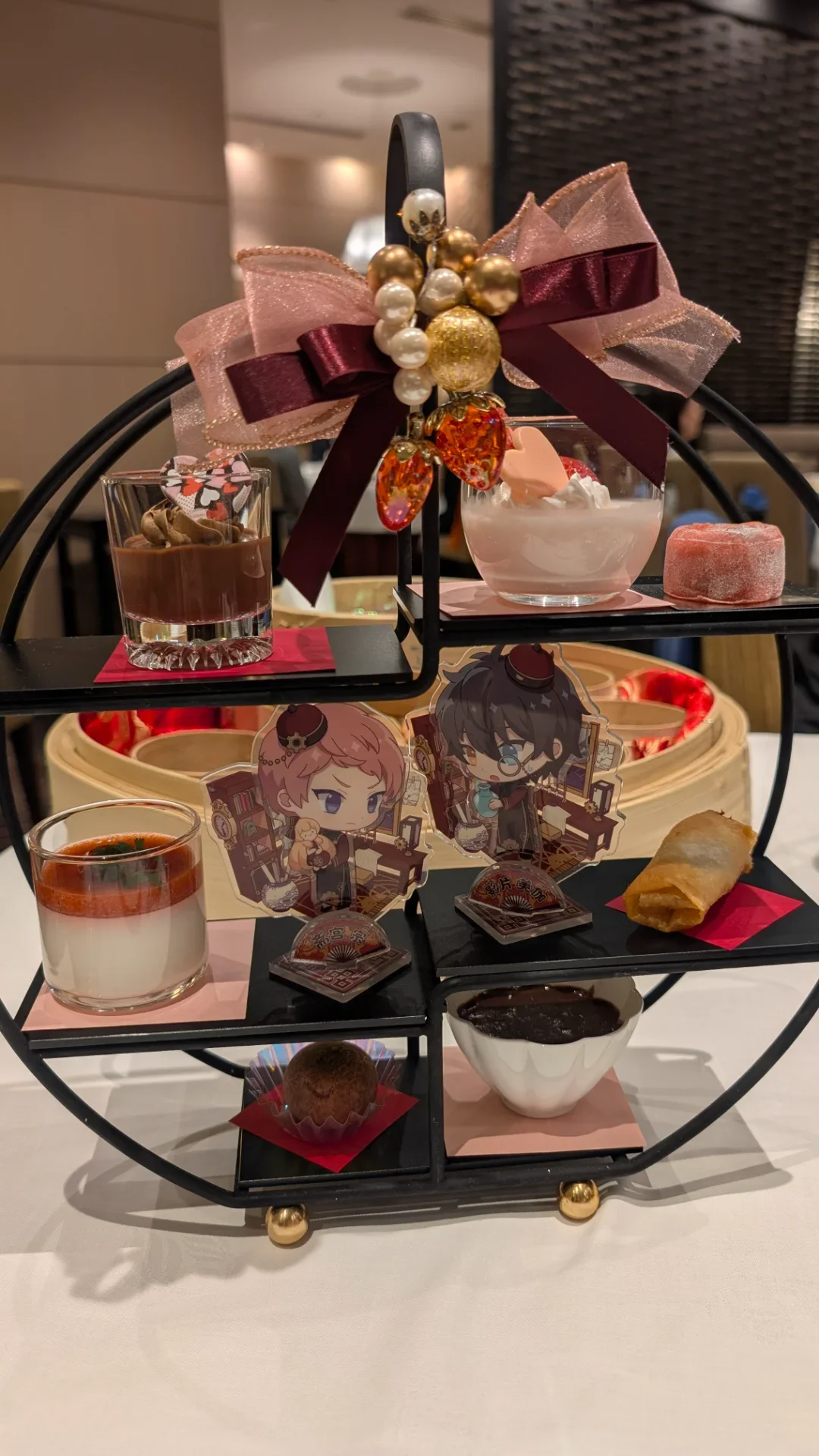 (スイーツスタンド)一人1スタンドの贅沢仕様
