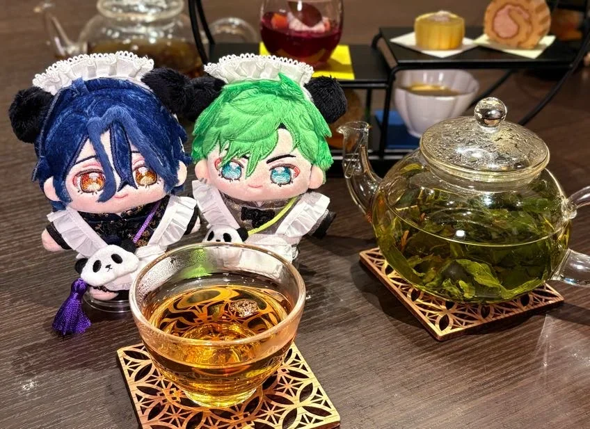 それぞれの茶葉の開き方も違って楽しい
