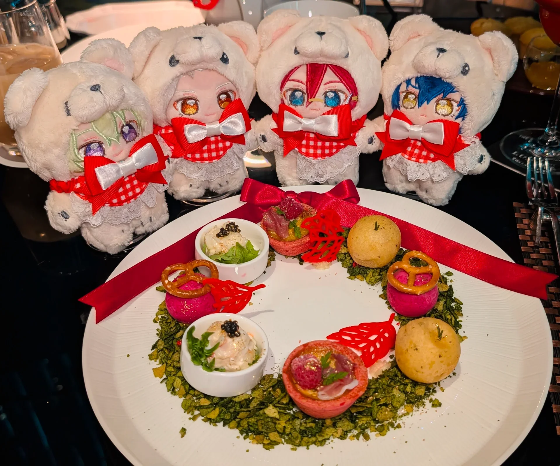 しっかりとテーマ性があります。こちらはクリスマスリース