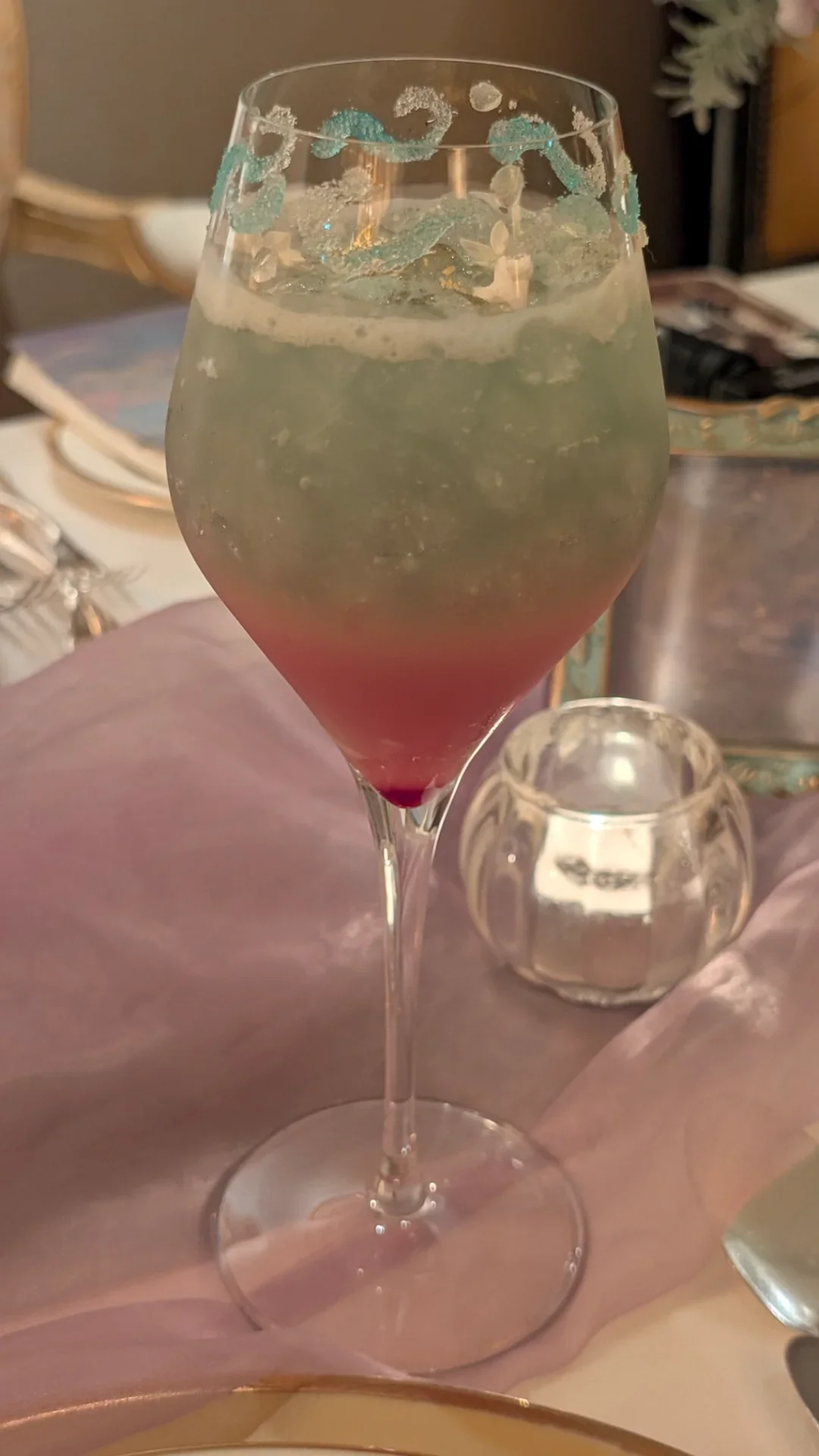 綺麗すぎて撹拌する手が止まる