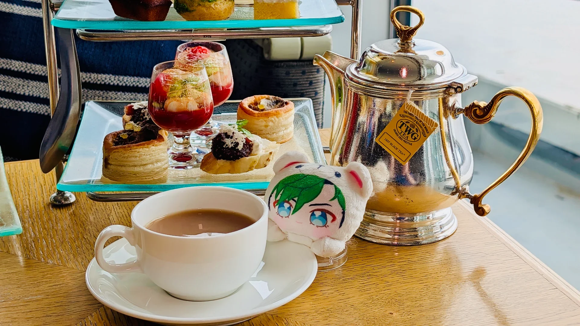 紅茶好きのジュイス君も満足の様子