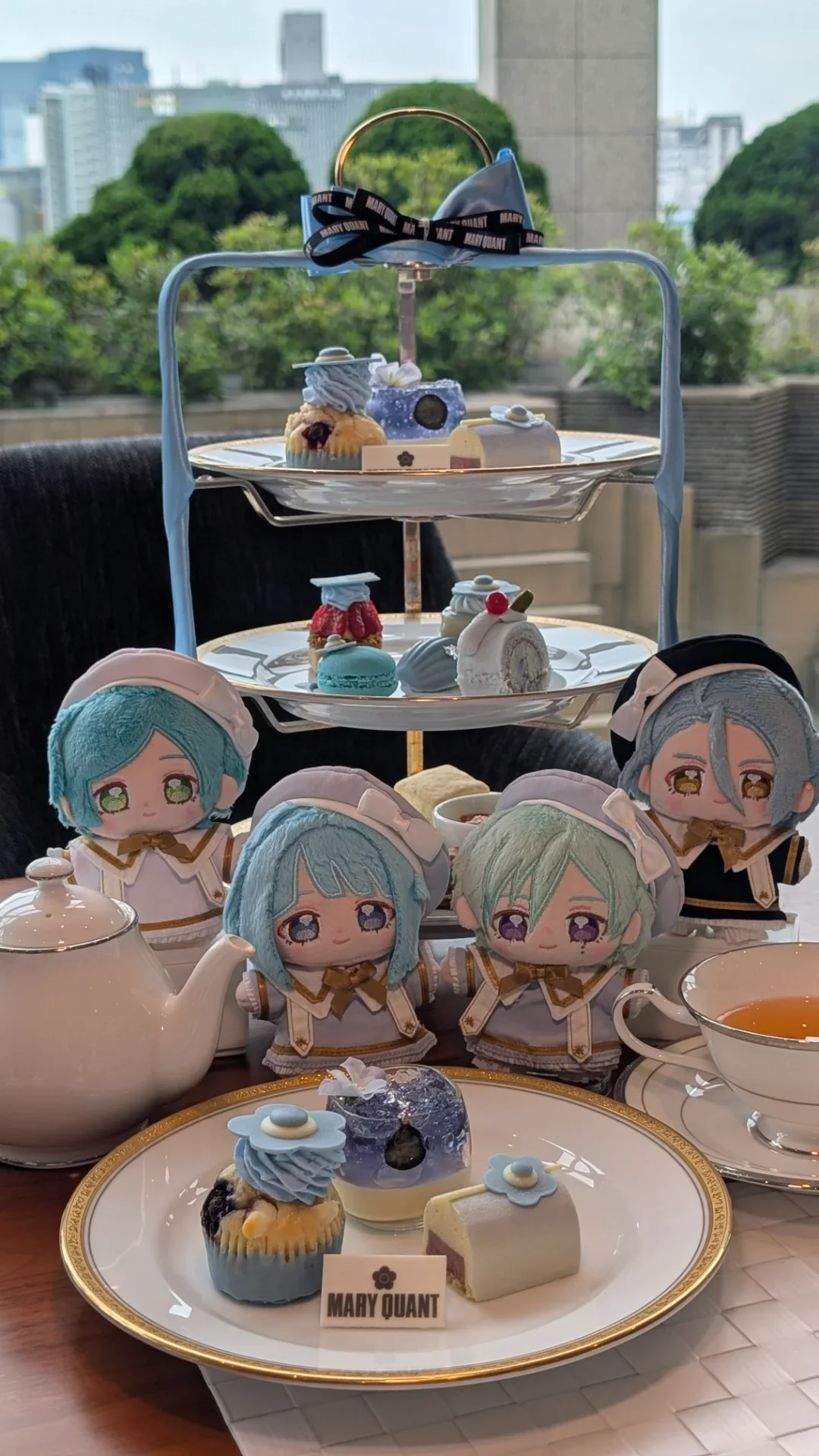 締め色の黒もとっても可愛い、センス抜群のスタンドです
