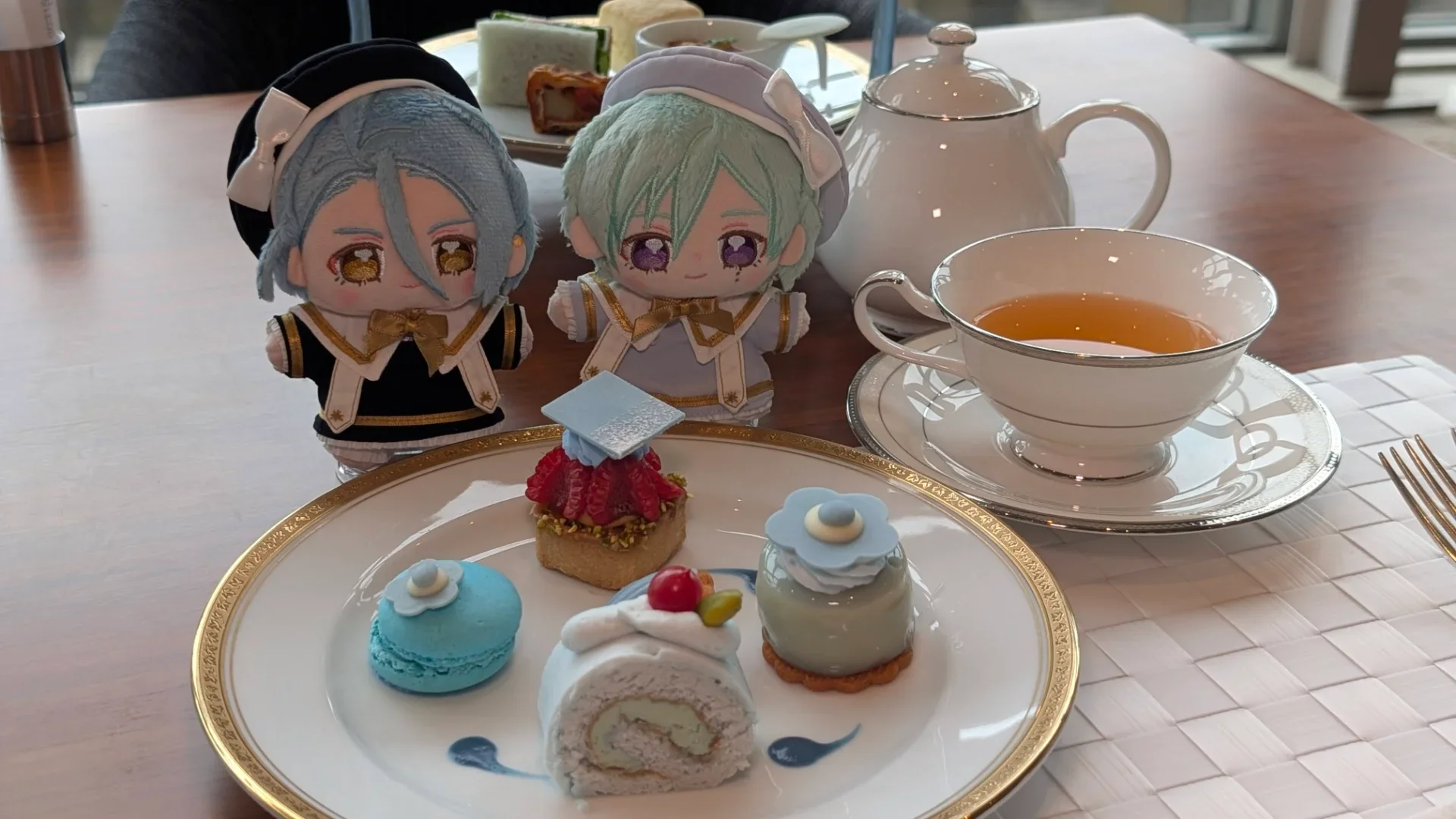 これでもかと水色ですが、どれも本当に上品な色合い